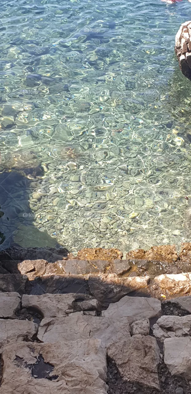 steps to the sea