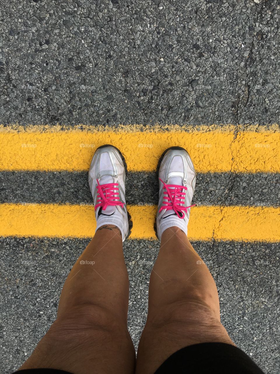 From where I stand, when I cross do I go left or right?