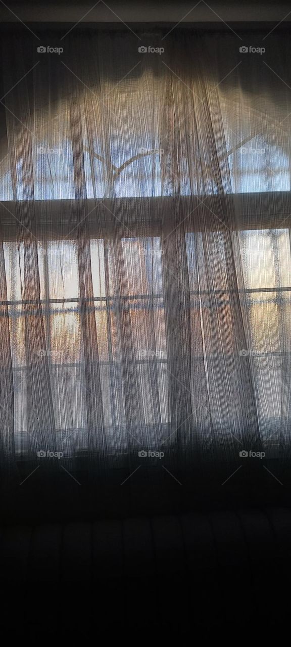 Classic window and blinds