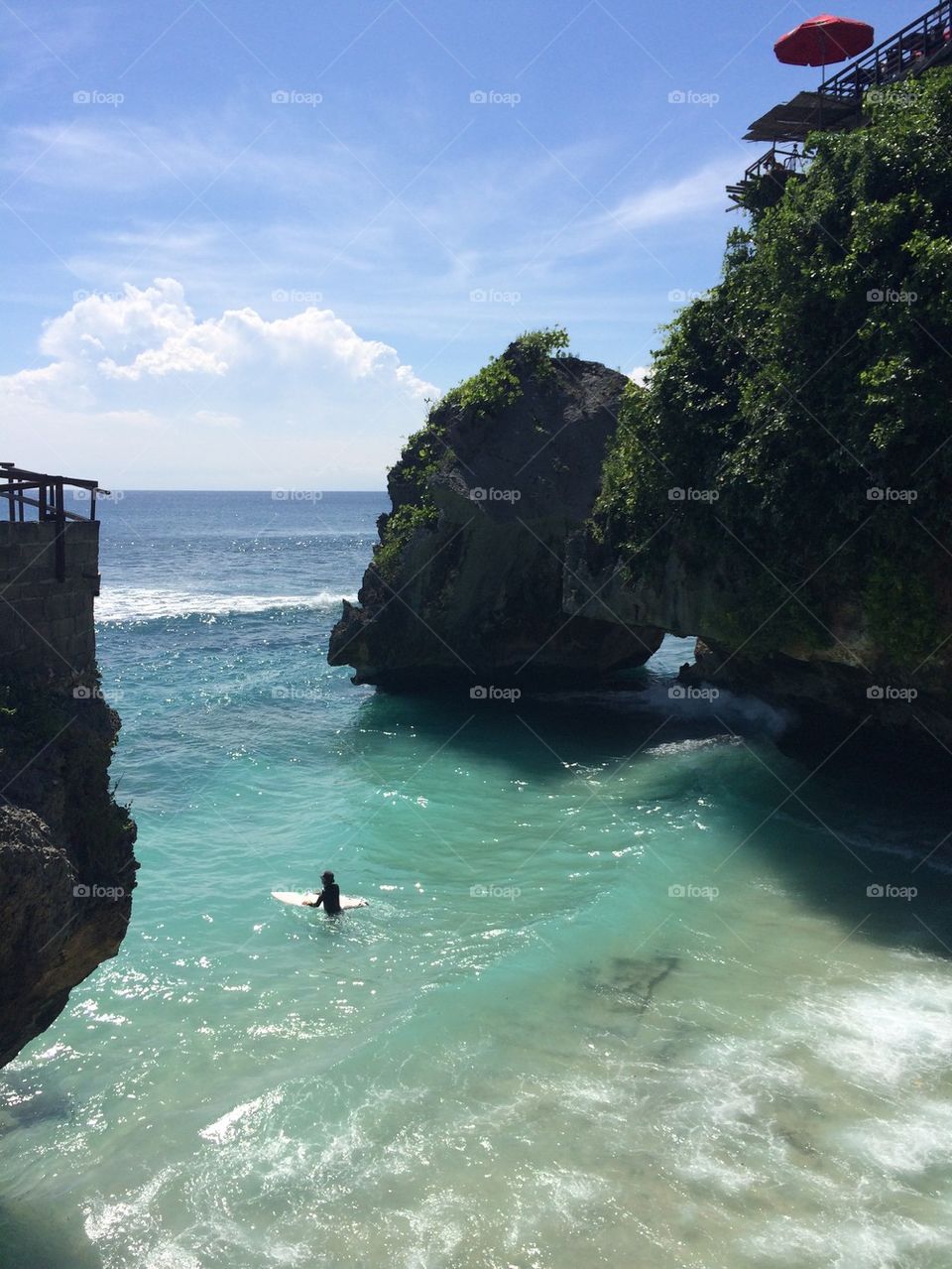 Surfer in Bali