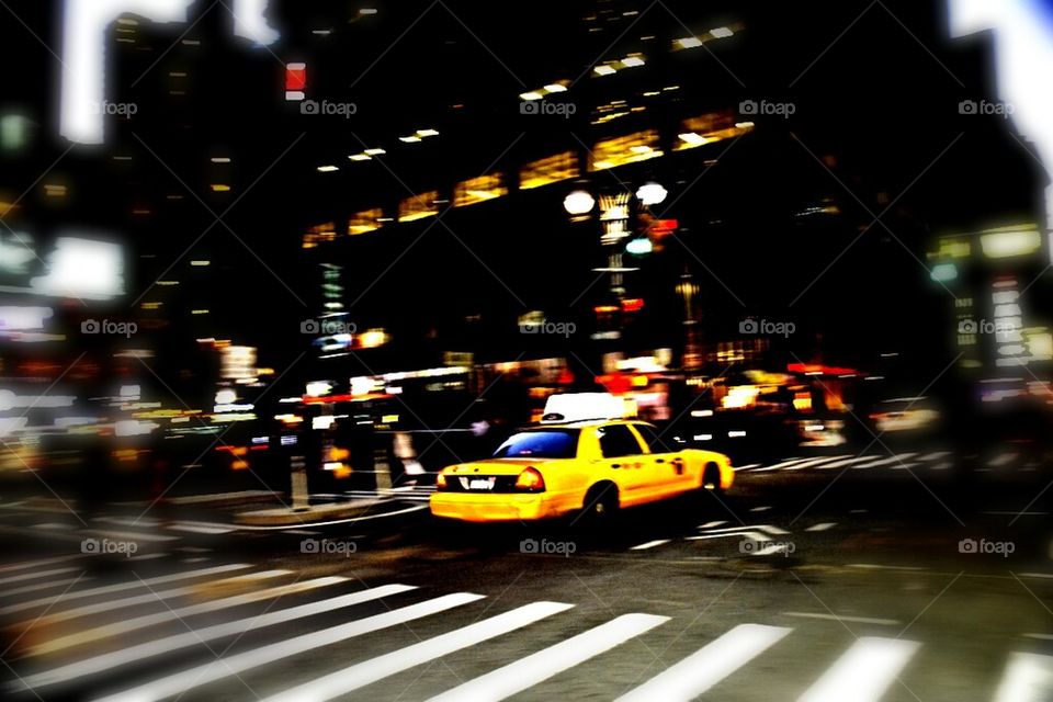 Yellow Taxi New York