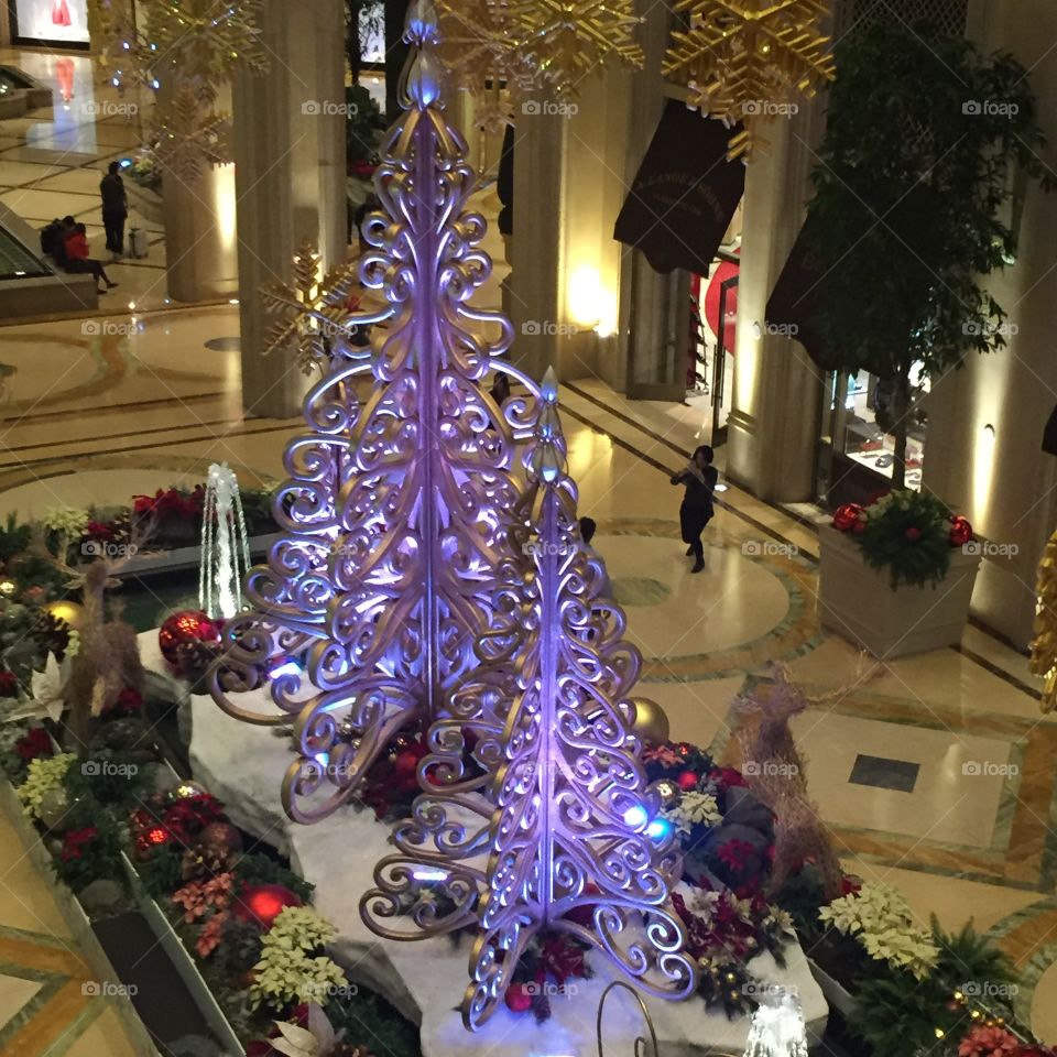 Christmas trees at Caesar's Palace
Las Vegas Nevada