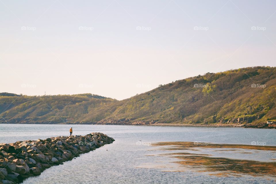 Landscape, Water, Seashore, Beach, Sea