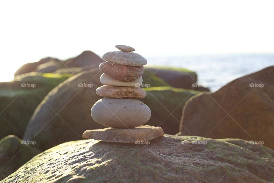 Everyday sculpture by the sea 