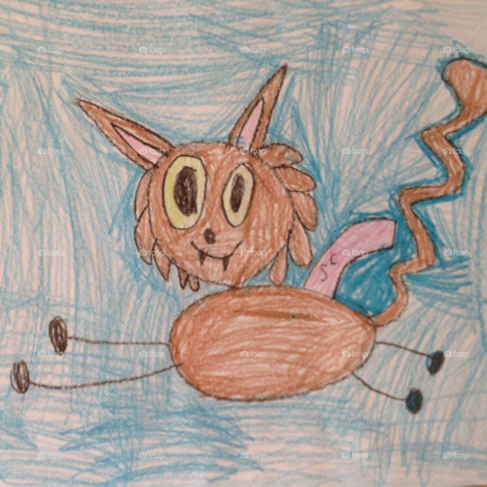 Sabrina's Cat Drawing