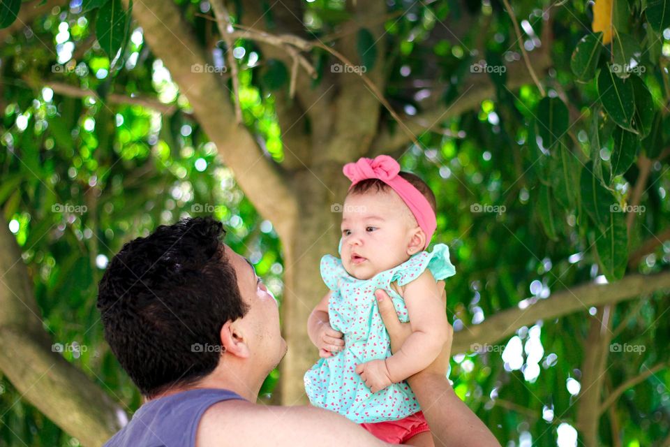 Daddy and daughter