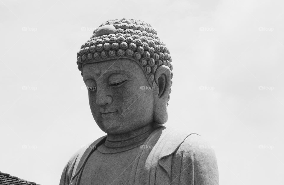 A buddhist statue in Foz do Iguaçu - Paraná 