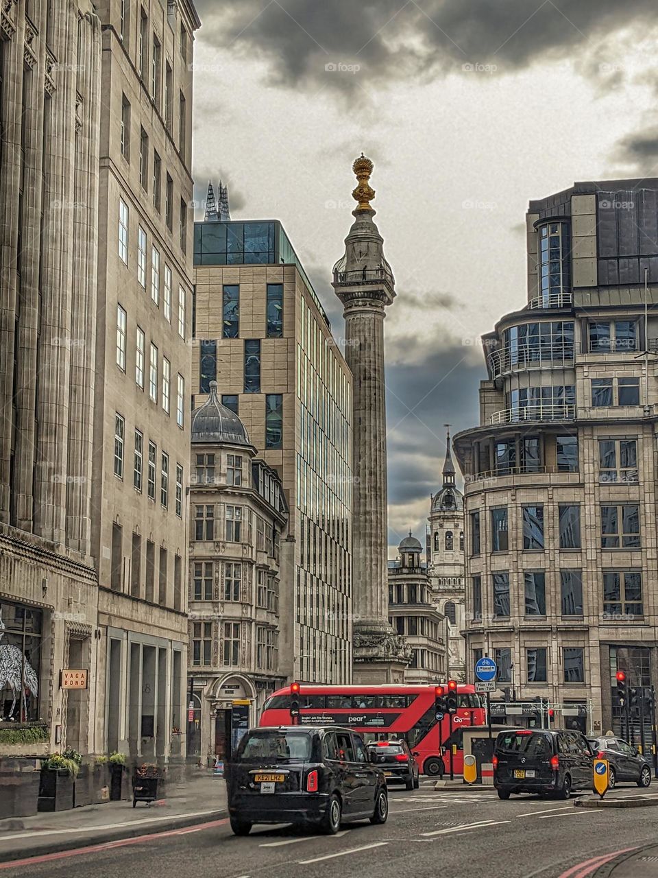 Monument station. London