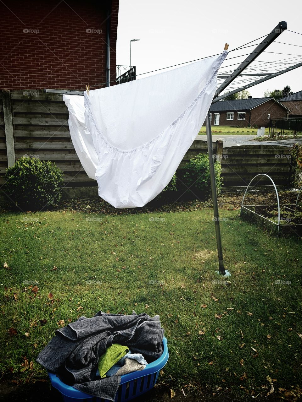 square umbrella clotheshorse