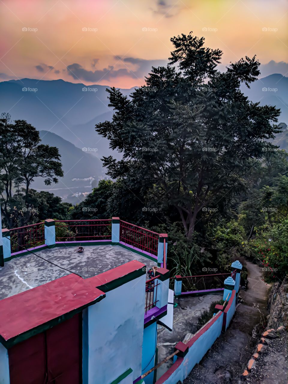 Spectacular view of my village