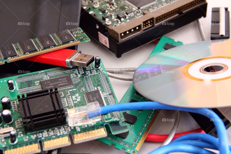 IT and PC stuff. Some stuff related IT, PC hardware: CD, HDD, flash storage (USB), memory, mainboard and other semiconductor stuff