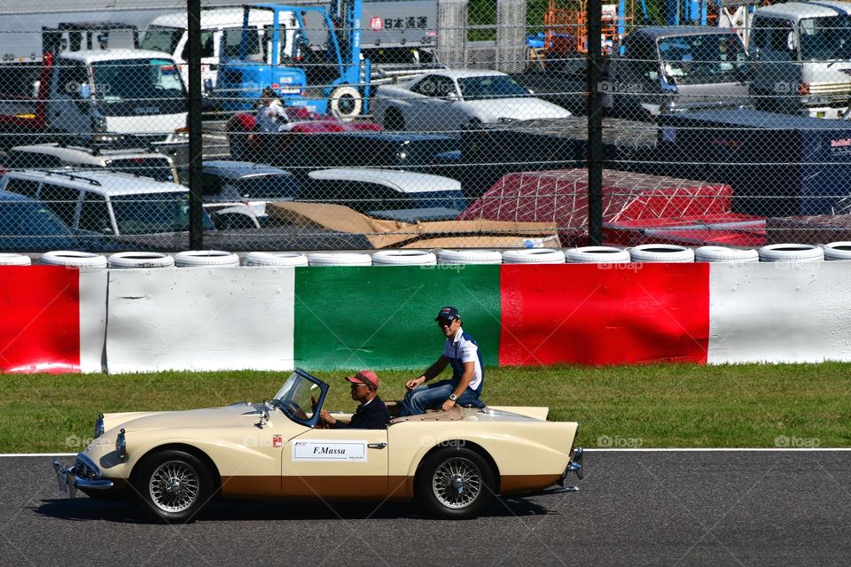 Felippe Massa driver's parade