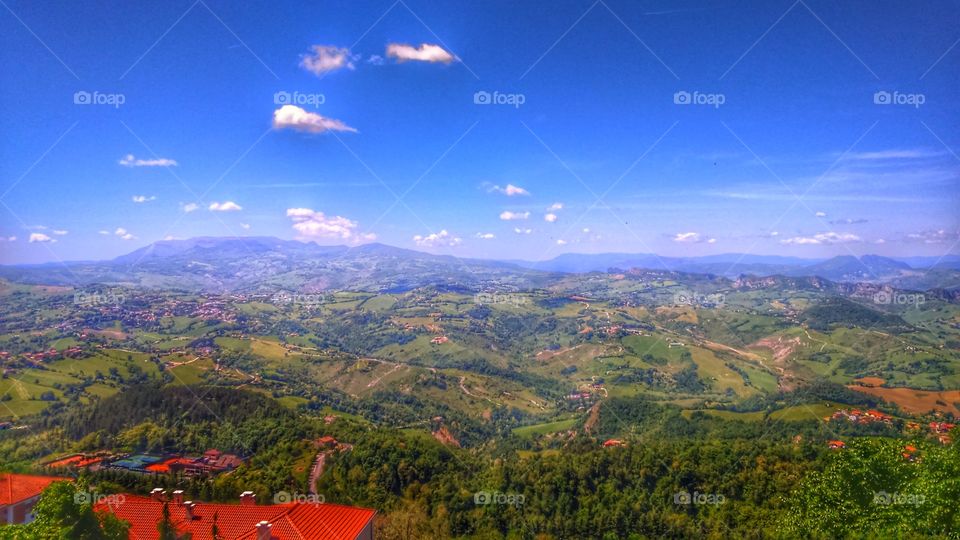 San Marino landscape 