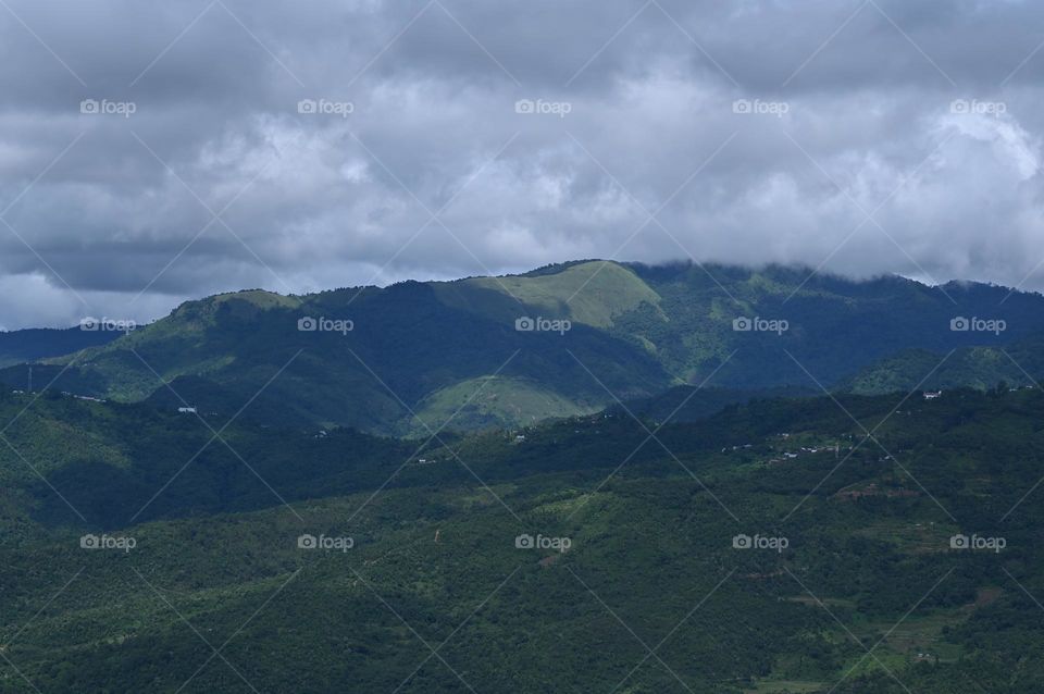 scouting the area for hiking