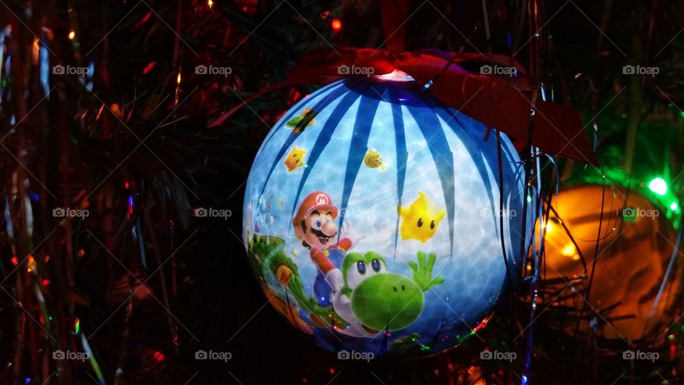 Mario Led Ornament