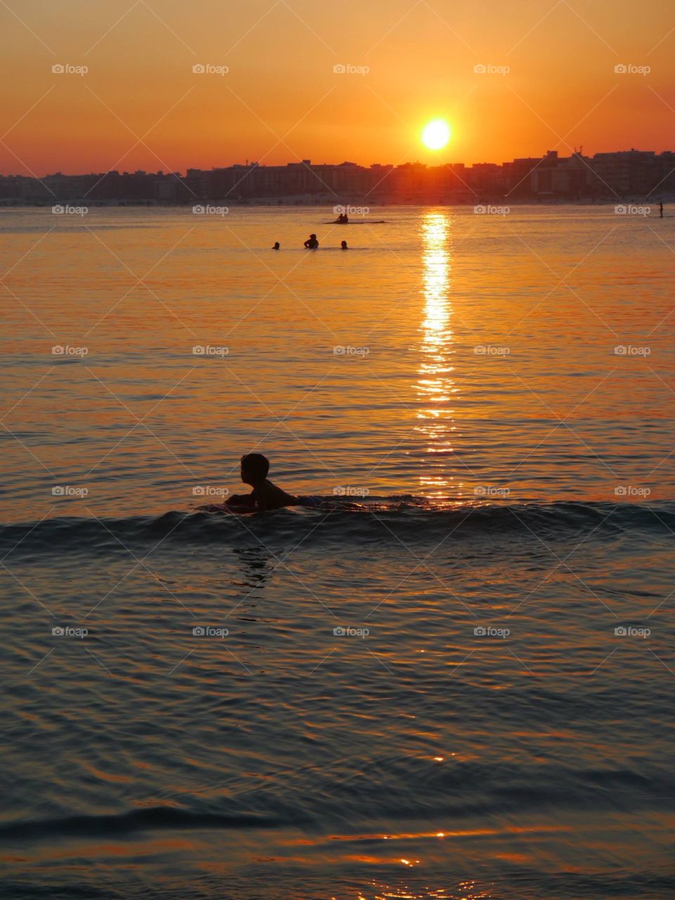 Hot sunset in Brazil