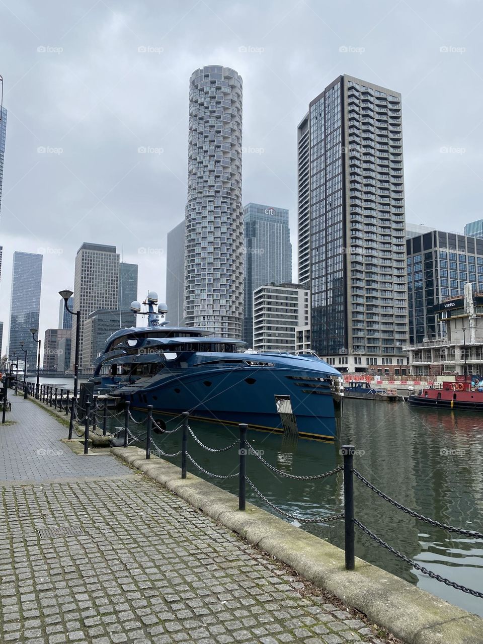 Modern buildings in London 