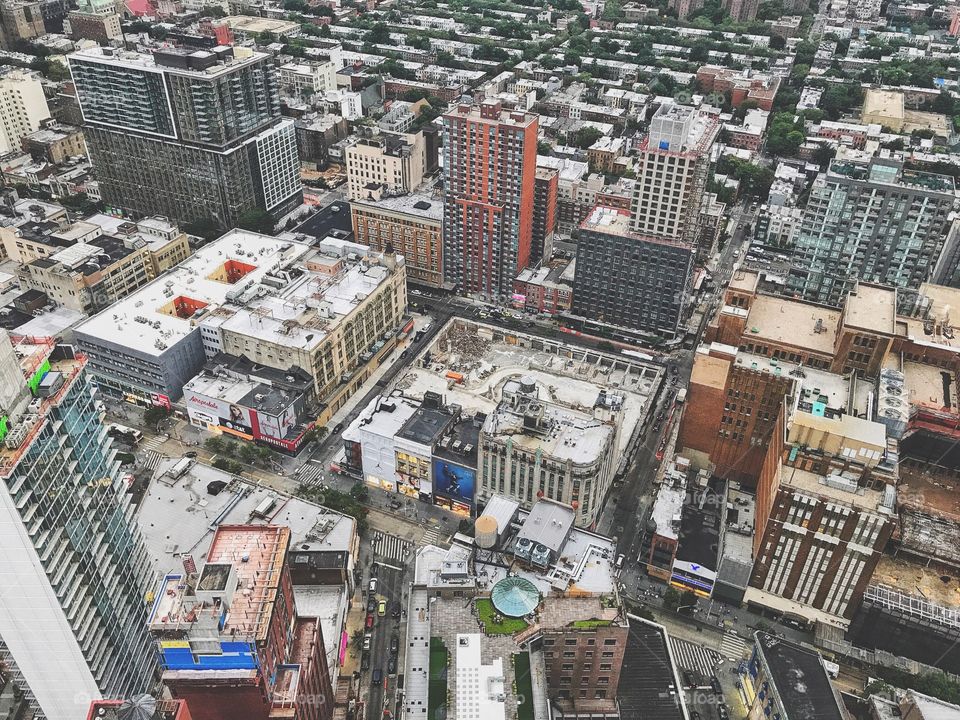 Downtown Brooklyn from above..