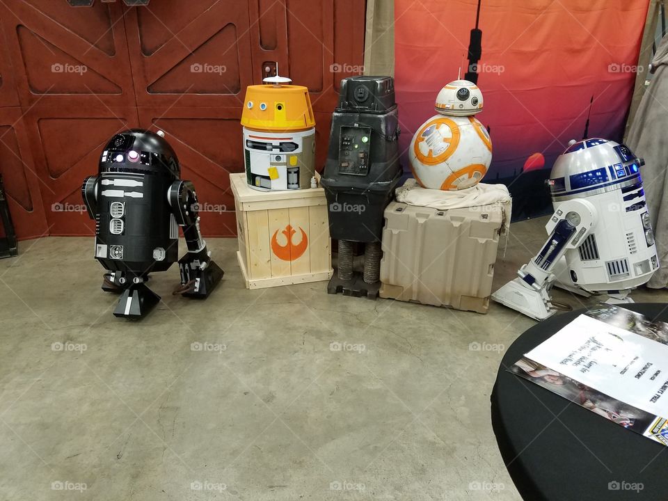 Star Wars droids Austin Comic Con