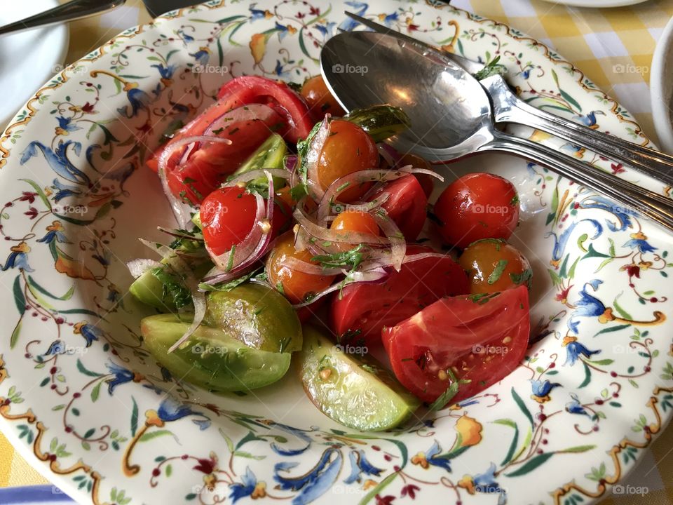 Tomato salad