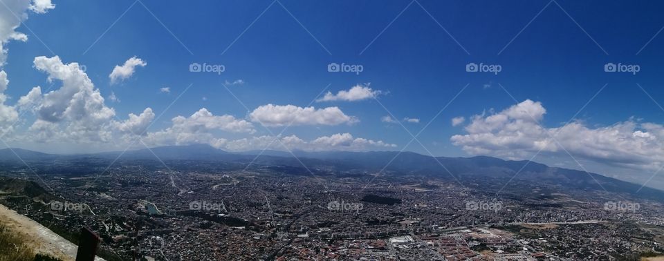 Panorama of the city
