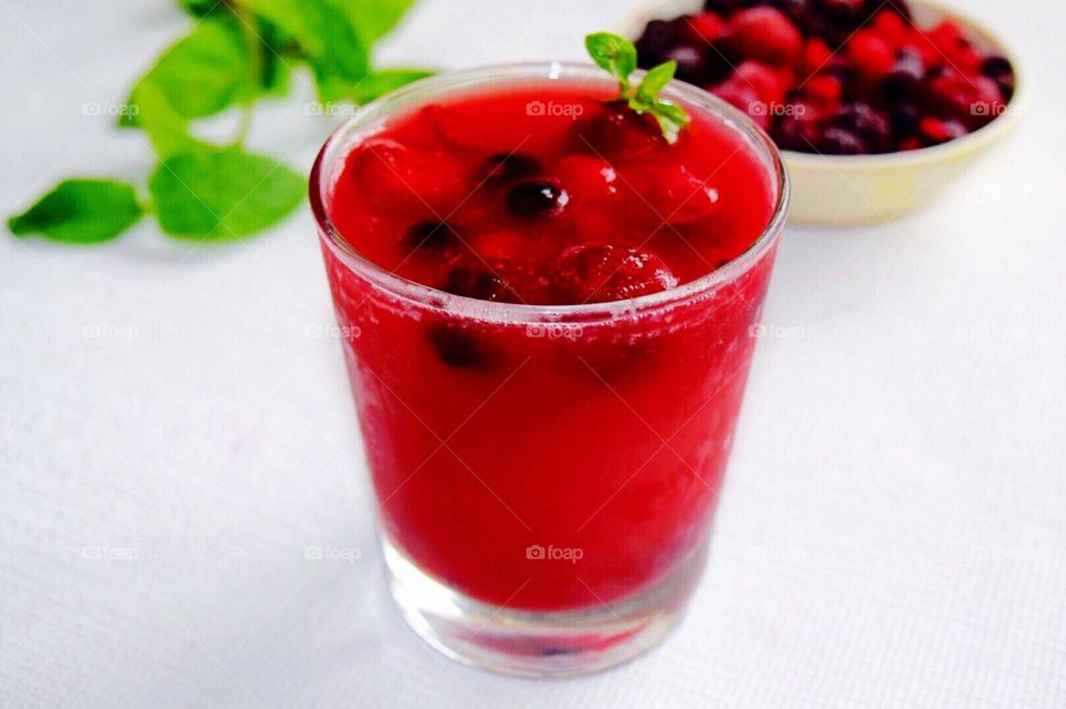 Fresh fruit juice 