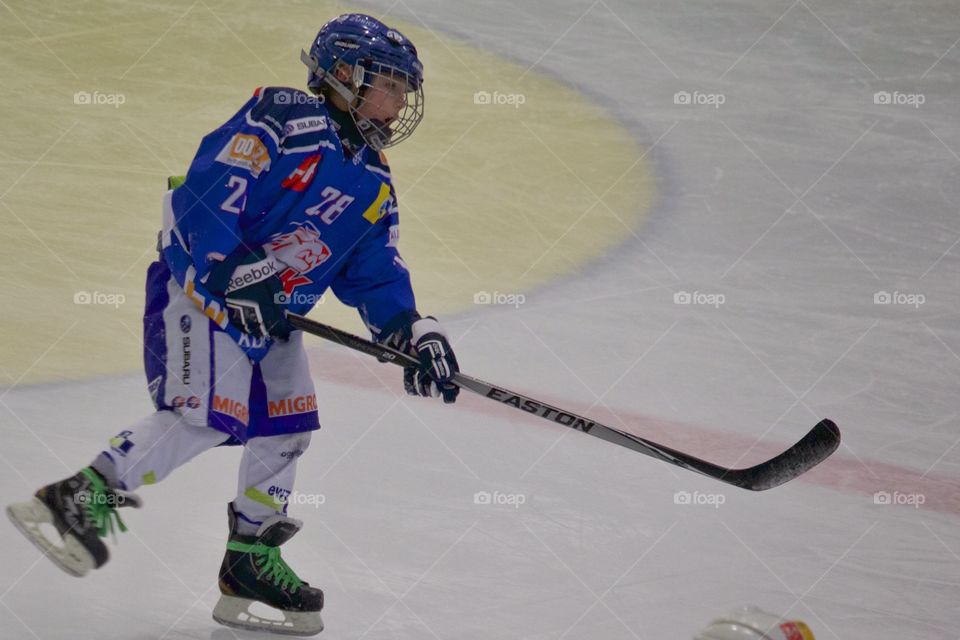 Ice hockey player
