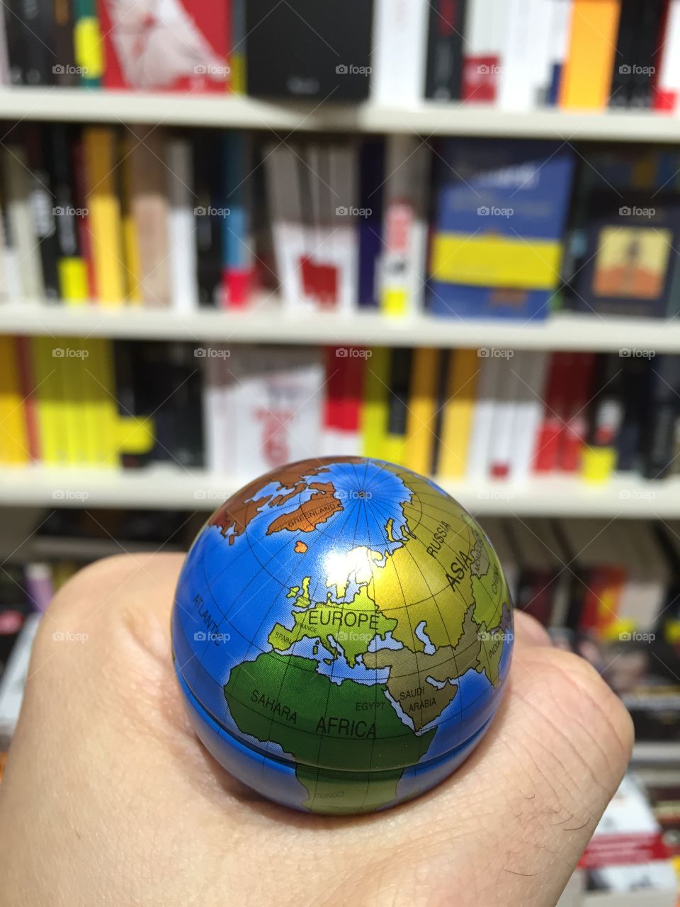 World in the hand