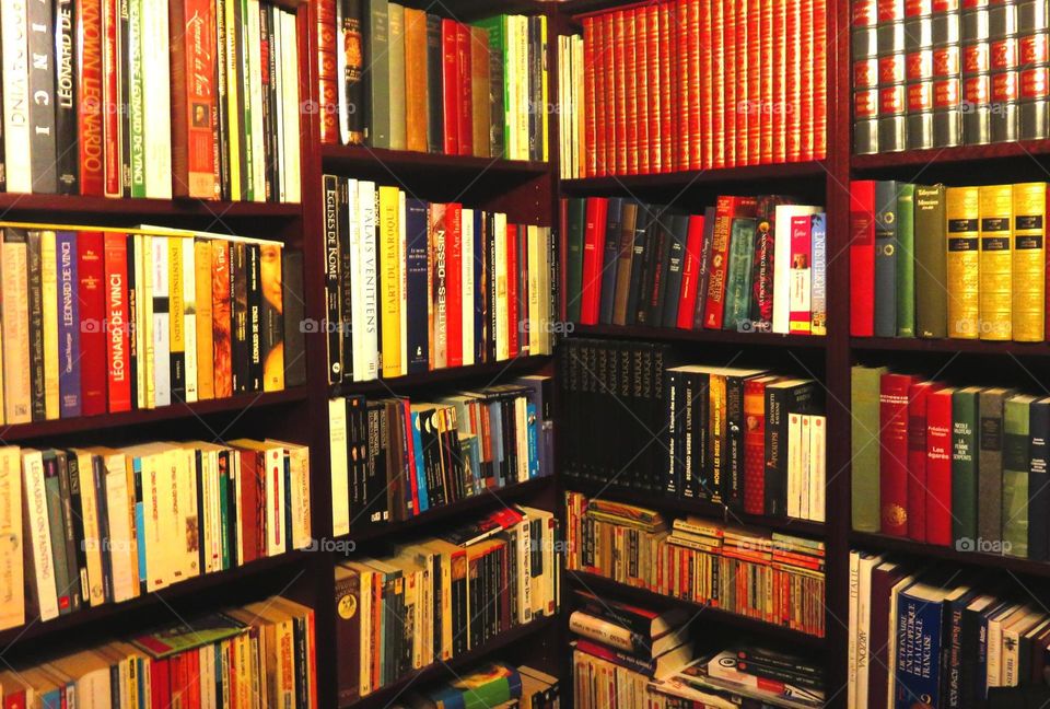 bookshelves