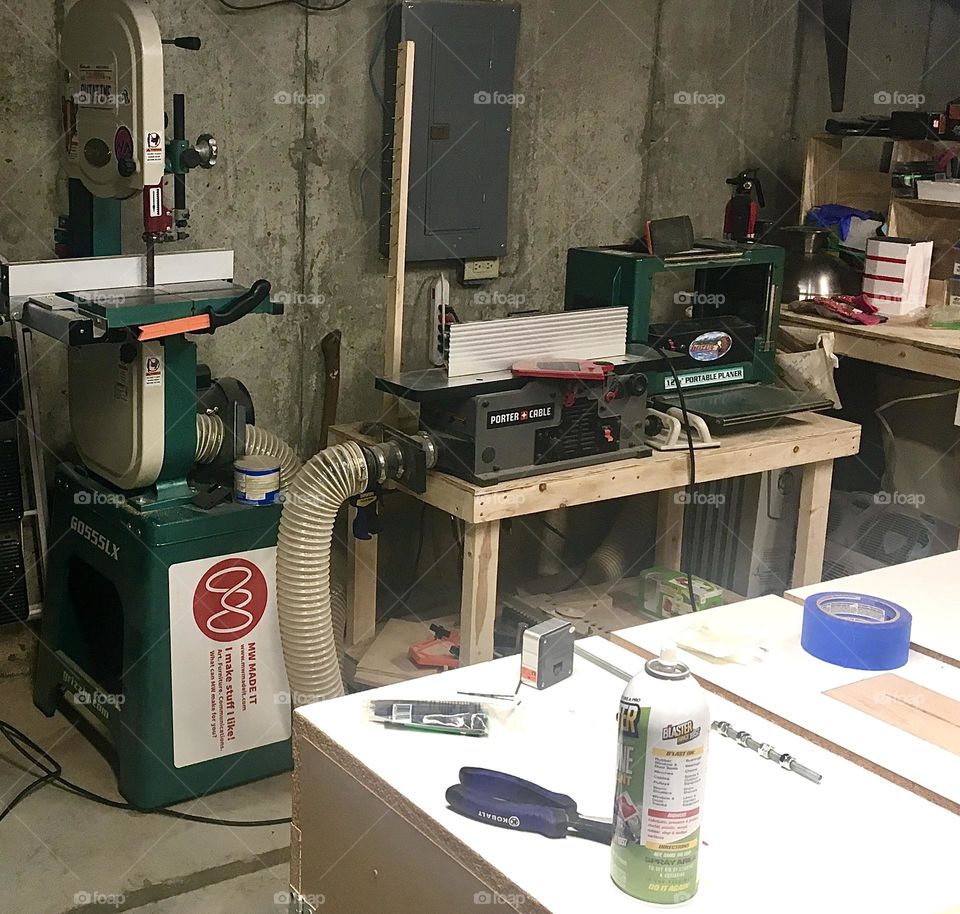 Basement Workshop