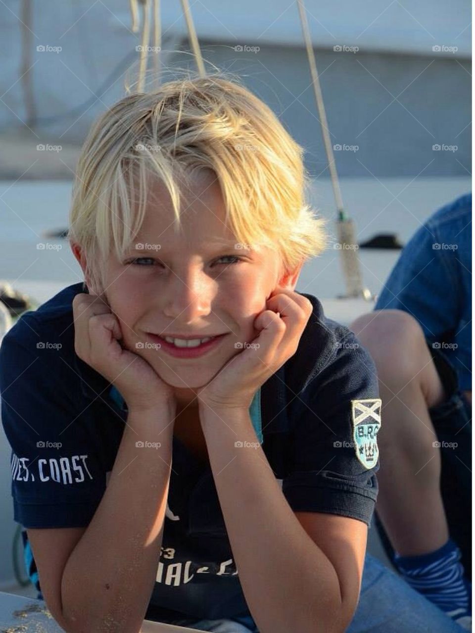 Boy at the beach