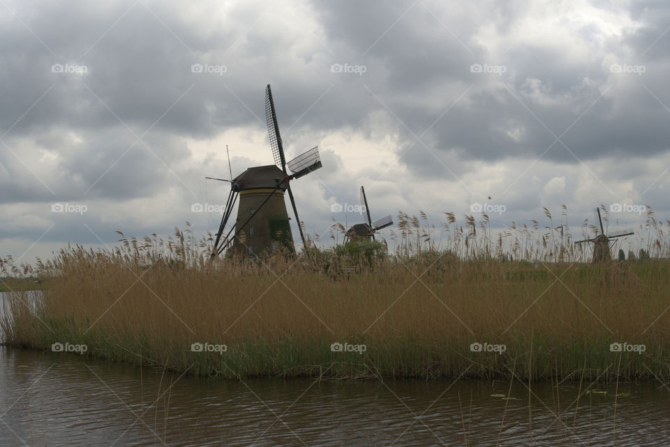 Netherlands. Kinderdijk.
