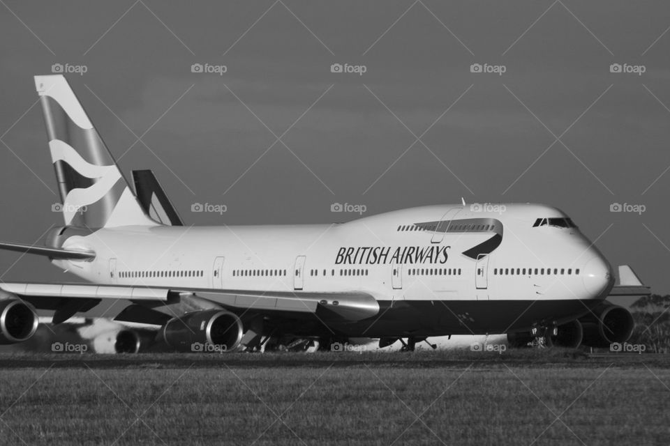 BRITISH AIRWAYS BA B747-400 MEL MELBOURNE AUSTRALIA