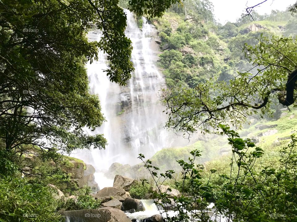 Bomuru Waterfall in Sri Lanka...