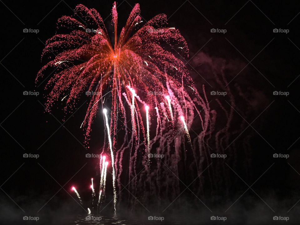 Fireworks display. Fireworks display

