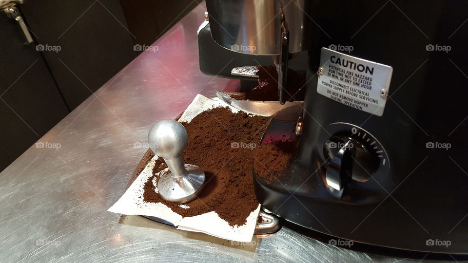 coffee grounds