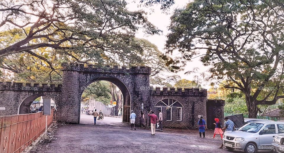 Entrance of the Palakkad fort.