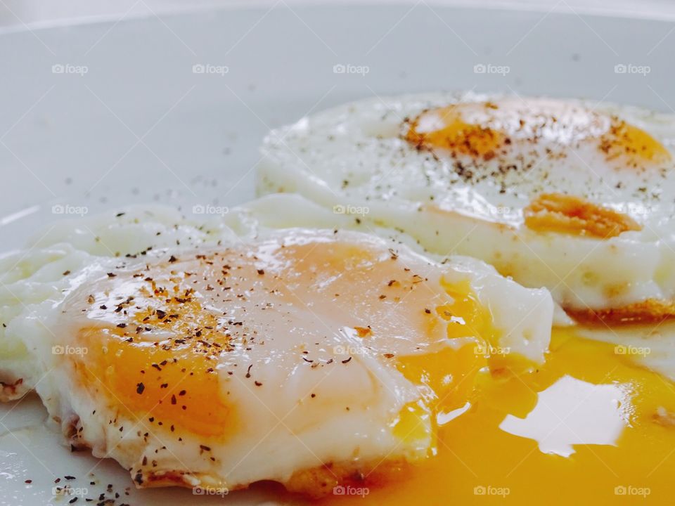 Fried eggs 