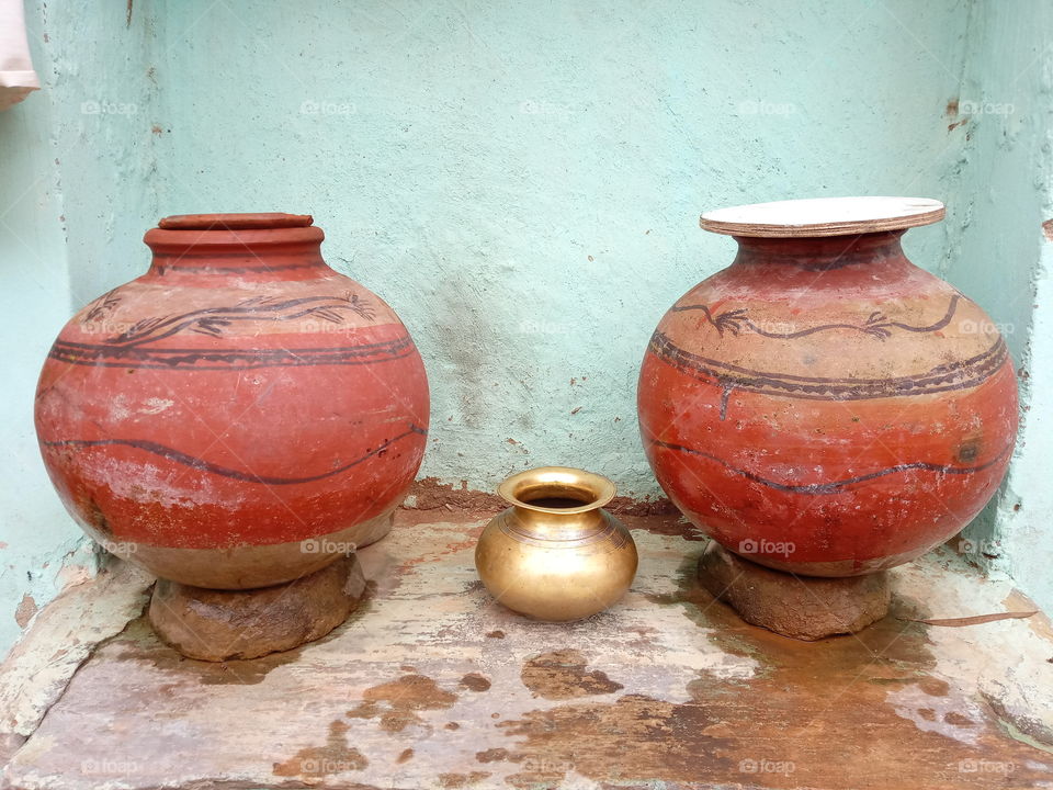Indian pots
