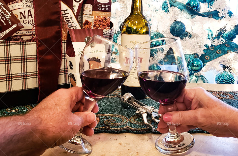 a toast to the holidays ..