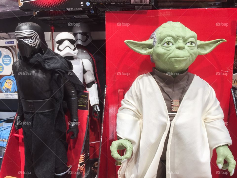 Sales of Star Wars toys reached new heights when the new movie starwars The Force awakenes premiered Christmas 2015.