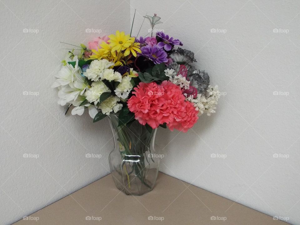 Flowers in a vase