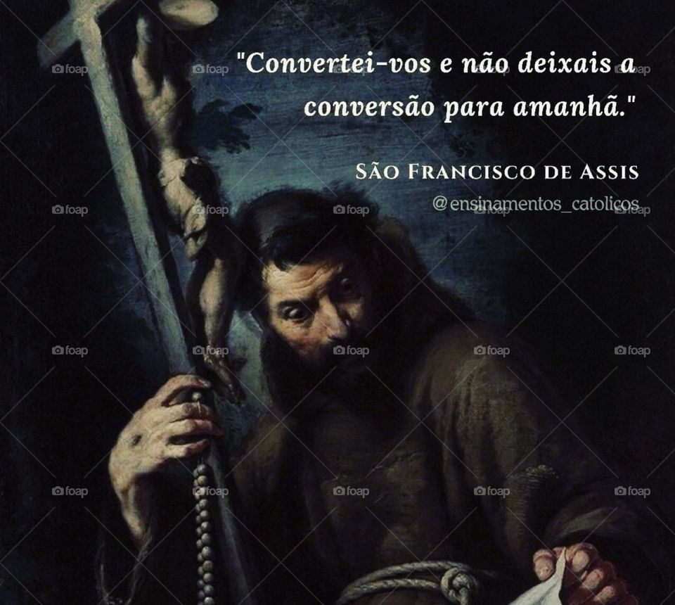 Friend St. Francis of Assisi, pray for us that we turn to you, making us kind, kind and solidary.  Amen. / Amigo São Francisco de Assis, rogai por nós que recorremos a vós, fazendo-nos amáveis, bondosos e solidários. Amém.