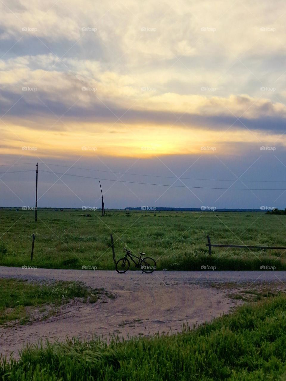 lonely bicycle