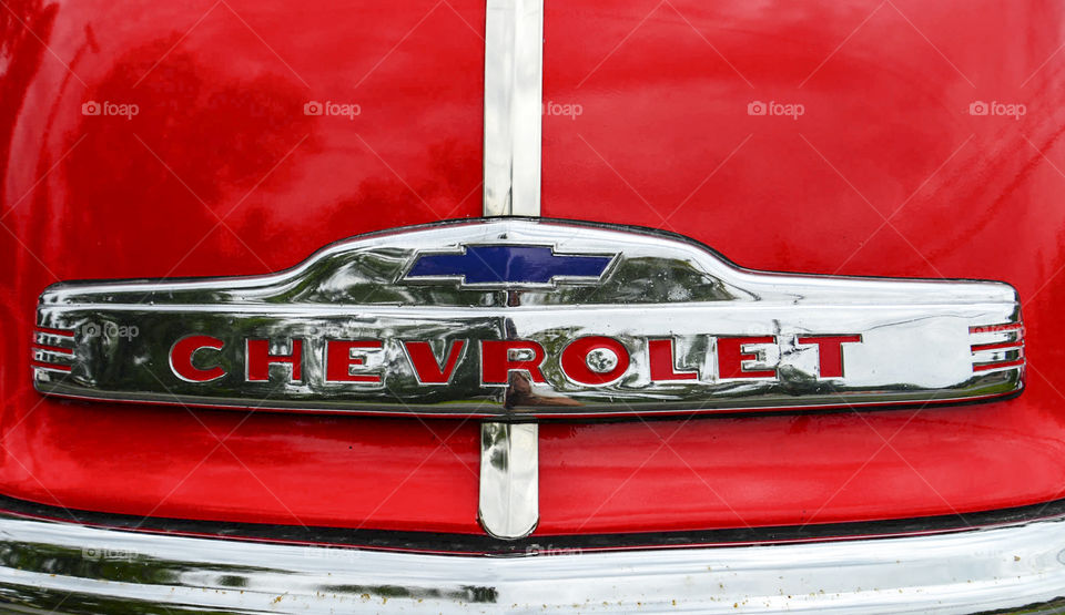 Chevrolet. antique truck