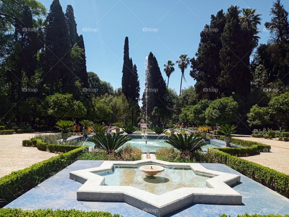 Parc jnane sbil in Fes/Morocco