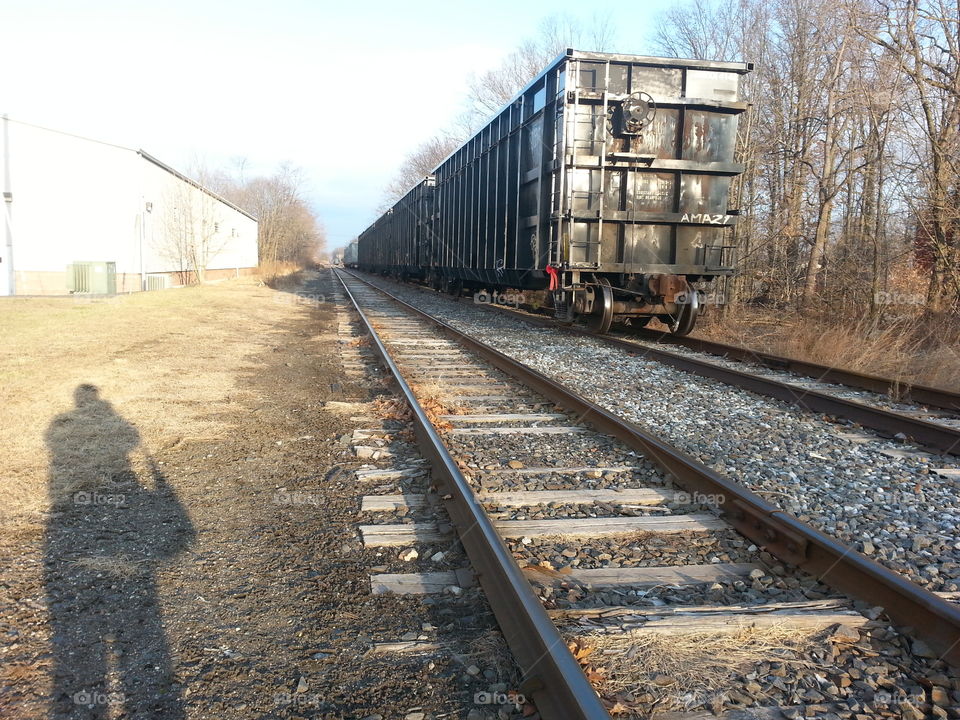 train cars. mill