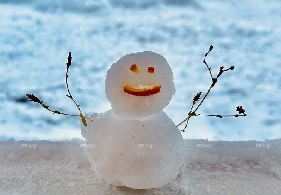Hello there! This is snowman speaking: wish you enjoy your time on earth.