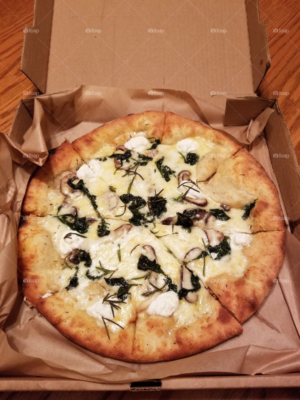 White pizza