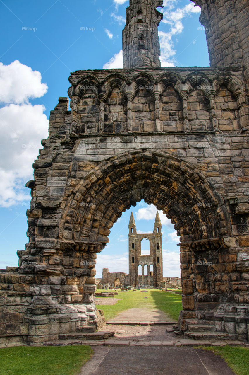 Ruin of St Andrews Cathedral